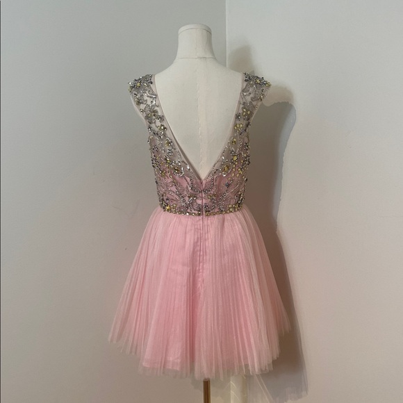 Sherri Hill 2814 Pink Dress - Picture 4 of 17